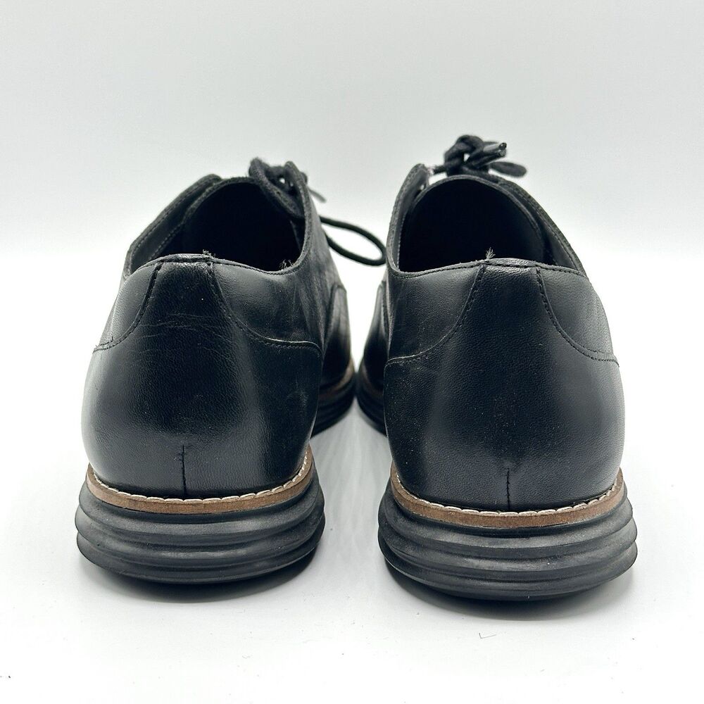 Cole Haan Original Grand PLN Oxford Black Leather Shoes Womens Size 7.5 C W15291 - Picture 7 of 11